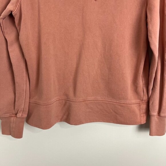 Madewell Coral Cowl Neck Sweatshirt - Picture 2 of 8